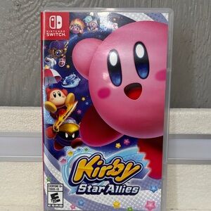 Nintendo Switch Kirby Star Allies - Pink and Blue